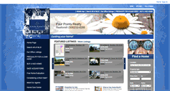Desktop Screenshot of 4pointsrealty.com